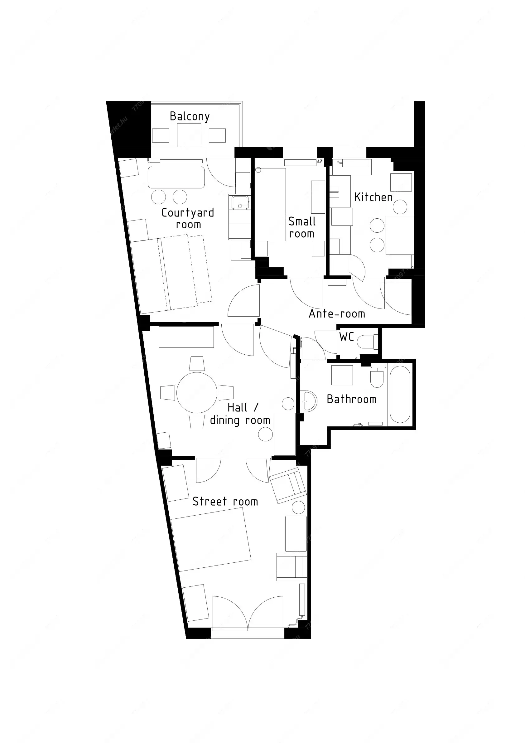 Kiadó albérlet 160000 Ft/hó áron: Budapest, VII. kerület   Madách Imre utca . Mérete: 78 nm, 2 szobás | Alberlet.hu - 6581960