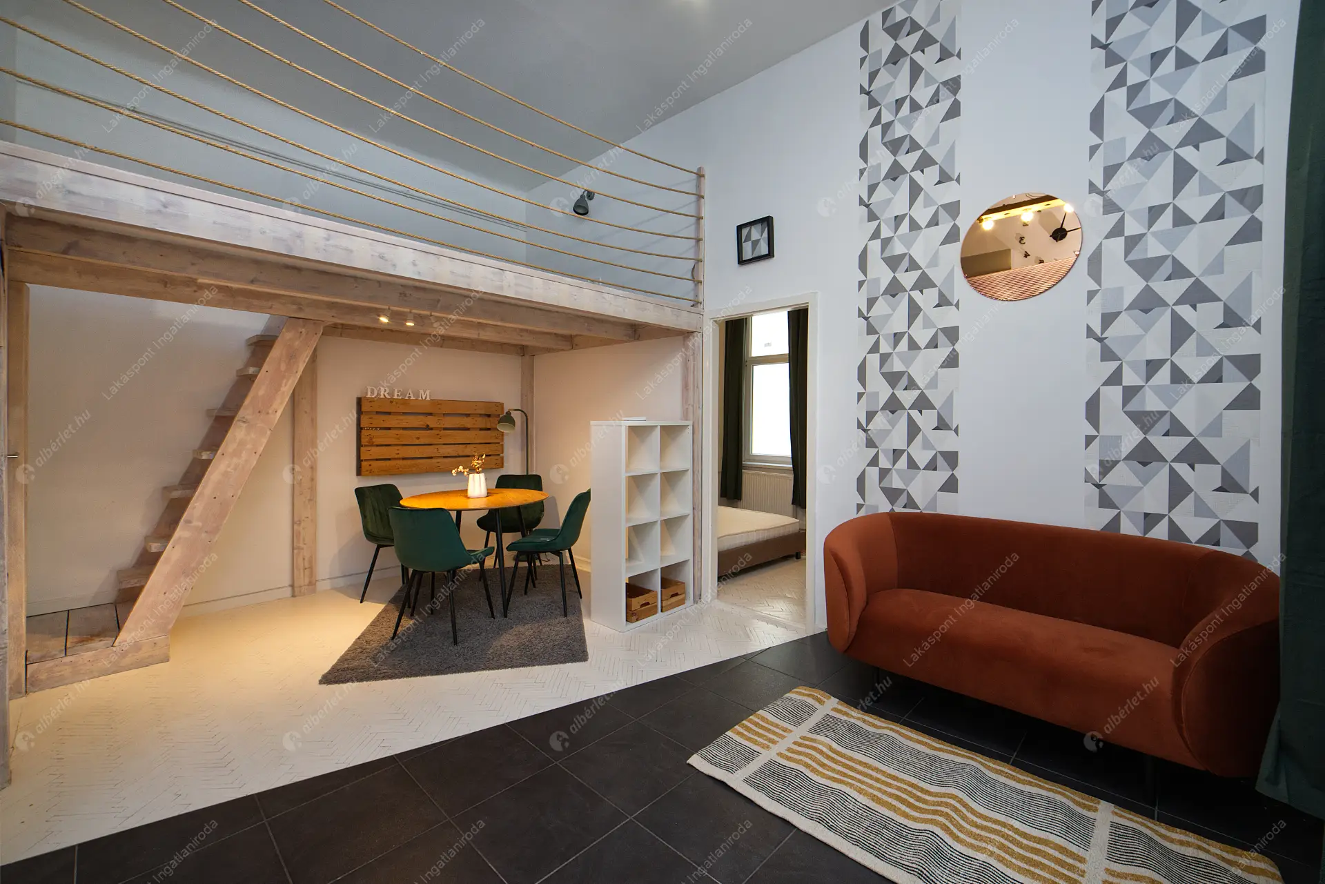 Kiadó albérlet 220000 Ft/hó áron: Budapest, VII. kerület  Murányi utca. Mérete: 40 nm, 2 szobás | Alberlet.hu - 6613732