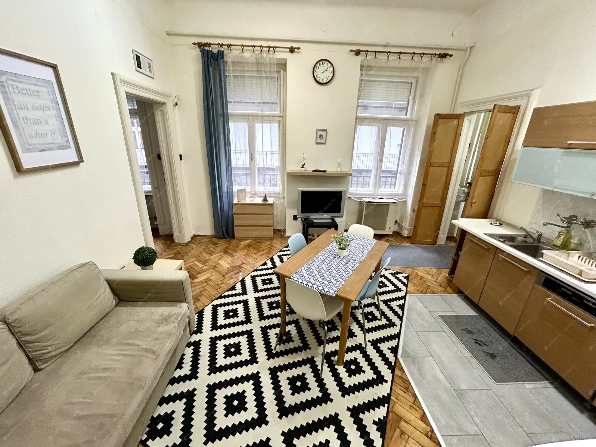 Kiadó albérlet 280000 Ft/hó áron: Budapest, VII. kerület  Péterfy Sándor utca. Mérete: 68 nm, 3 szobás | Alberlet.hu - 6636740