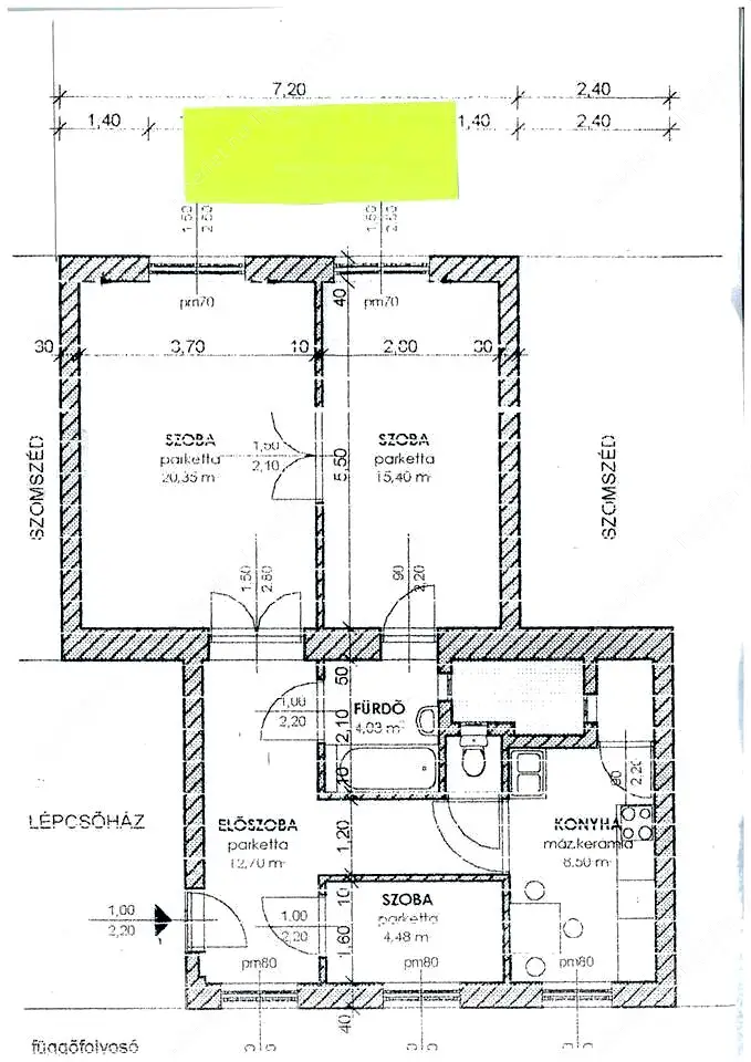 Kiadó albérlet 269000 Ft/hó áron: Budapest, VII. kerület  Rejtő Jenő utca. Mérete: 70 nm, 2 szobás | Alberlet.hu - 6605361
