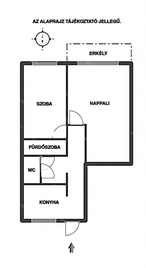 Kiadó albérlet 270000 Ft/hó áron: Budapest, VIII. kerület  Baross utca. Mérete: 45 nm, 2 szobás | Alberlet.hu - 6647298