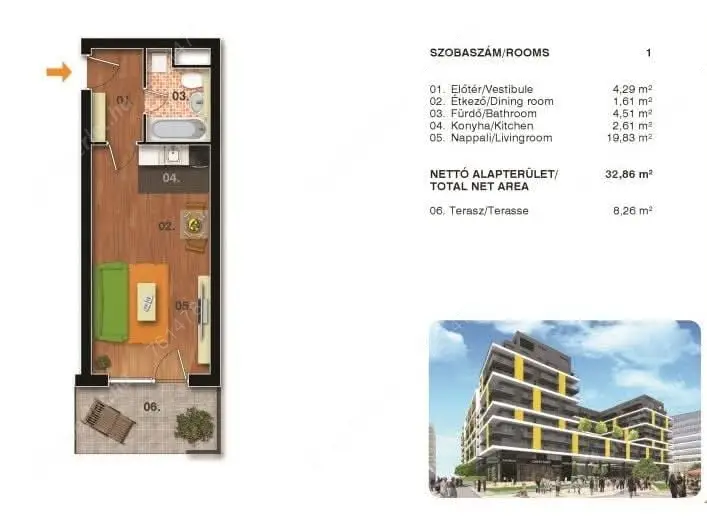 Kiadó albérlet 235000 Ft/hó áron: Budapest, VIII. kerület  Corvin sétány. Mérete: 33 nm, 1 szobás | Alberlet.hu - 6449884