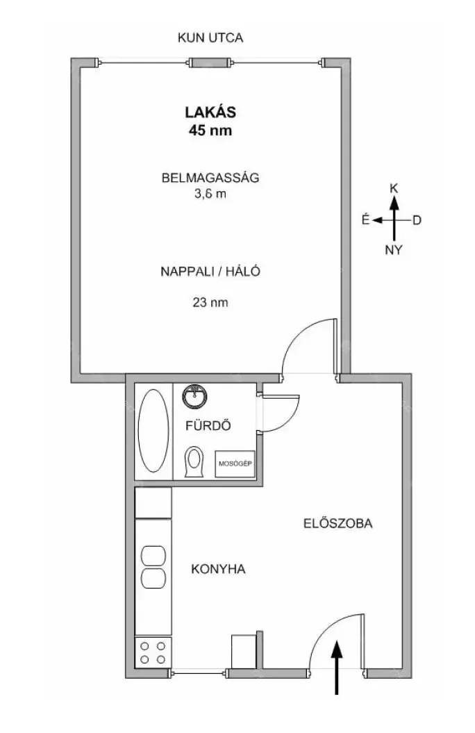Kiadó albérlet 228000 Ft/hó áron: Budapest, VIII. kerület  II. János Pál pápa tér. Mérete: 45 nm, 1 szobás | Alberlet.hu - 6665938
