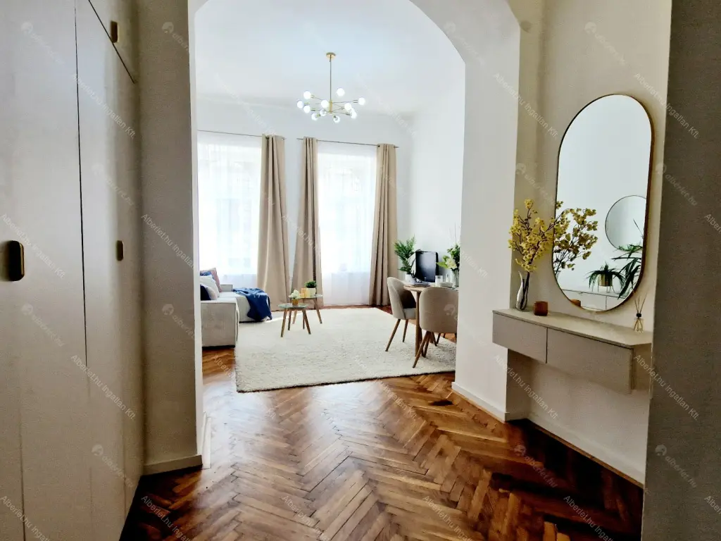 Kiadó albérlet 220000 Ft/hó áron: Budapest, VIII. kerület  Korányi Sándor utca. Mérete: 44 nm, 1 szobás | Alberlet.hu - 6687725