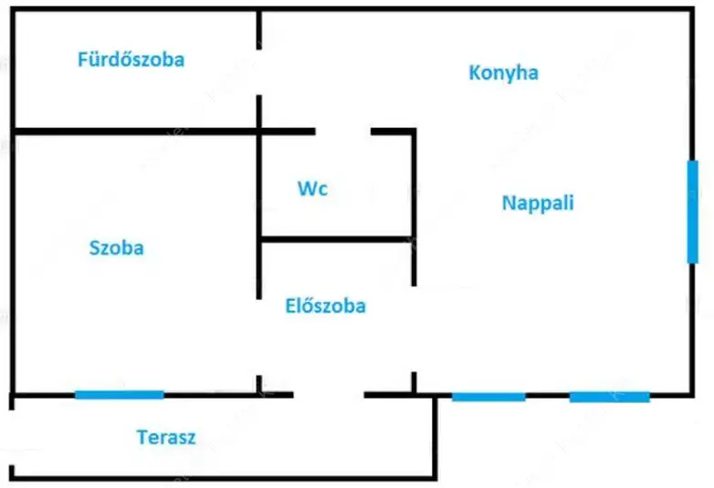 Kiadó albérlet 225000 Ft/hó áron: Budapest, VIII. kerület  Rökk Szilárd utca. Mérete: 40 nm, 2 szobás | Alberlet.hu - 6601460