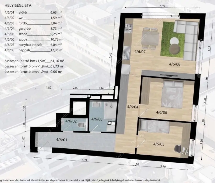 Kiadó albérlet 386000 Ft/hó áron: Budapest, VIII. kerület  Vajdahunyad utca. Mérete: 65 nm, 3 szobás | Alberlet.hu - 6563870