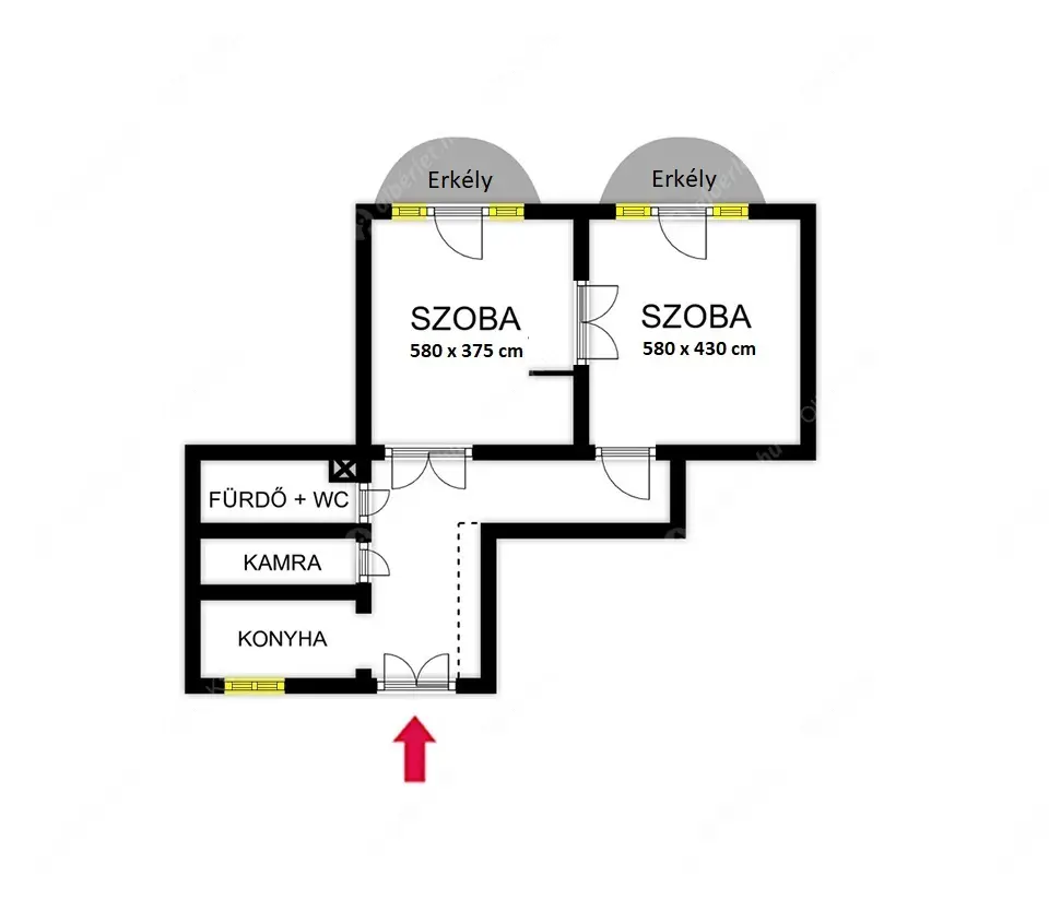 Kiadó albérlet 220000 Ft/hó áron: Budapest, VIII. kerület  Víg utca. Mérete: 80 nm, 2 szobás | Alberlet.hu - 6569706