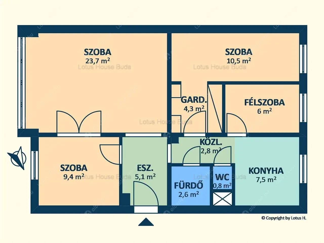 Kiadó albérlet 450000 Ft/hó áron: Budapest, XI. kerület  Albert utca. Mérete: 73 nm, 3 szobás | Alberlet.hu - 6445457