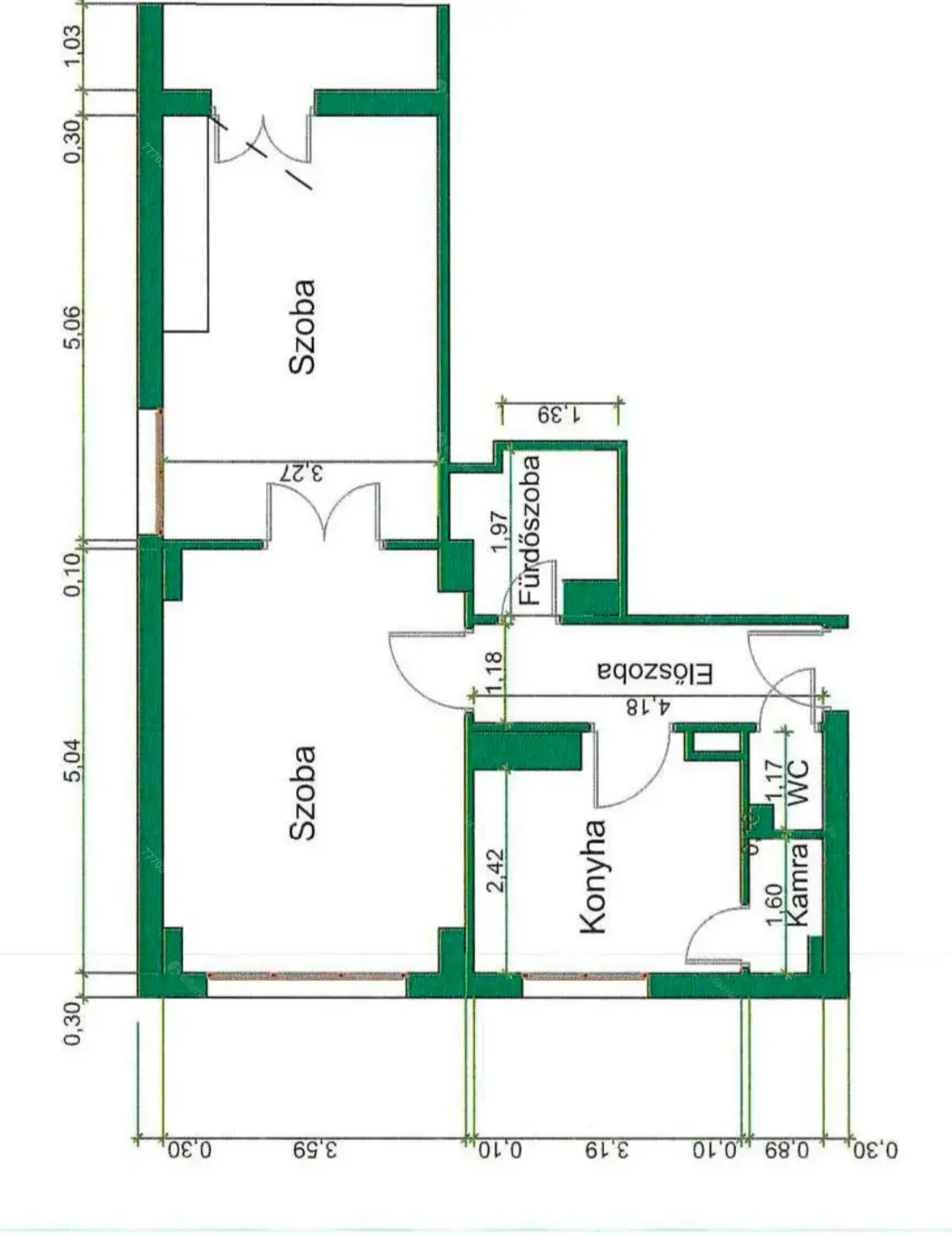 Kiadó albérlet 265000 Ft/hó áron: Budapest, XI. kerület  Baranyai tér. Mérete: 55 nm, 2 szobás | Alberlet.hu - 6697086