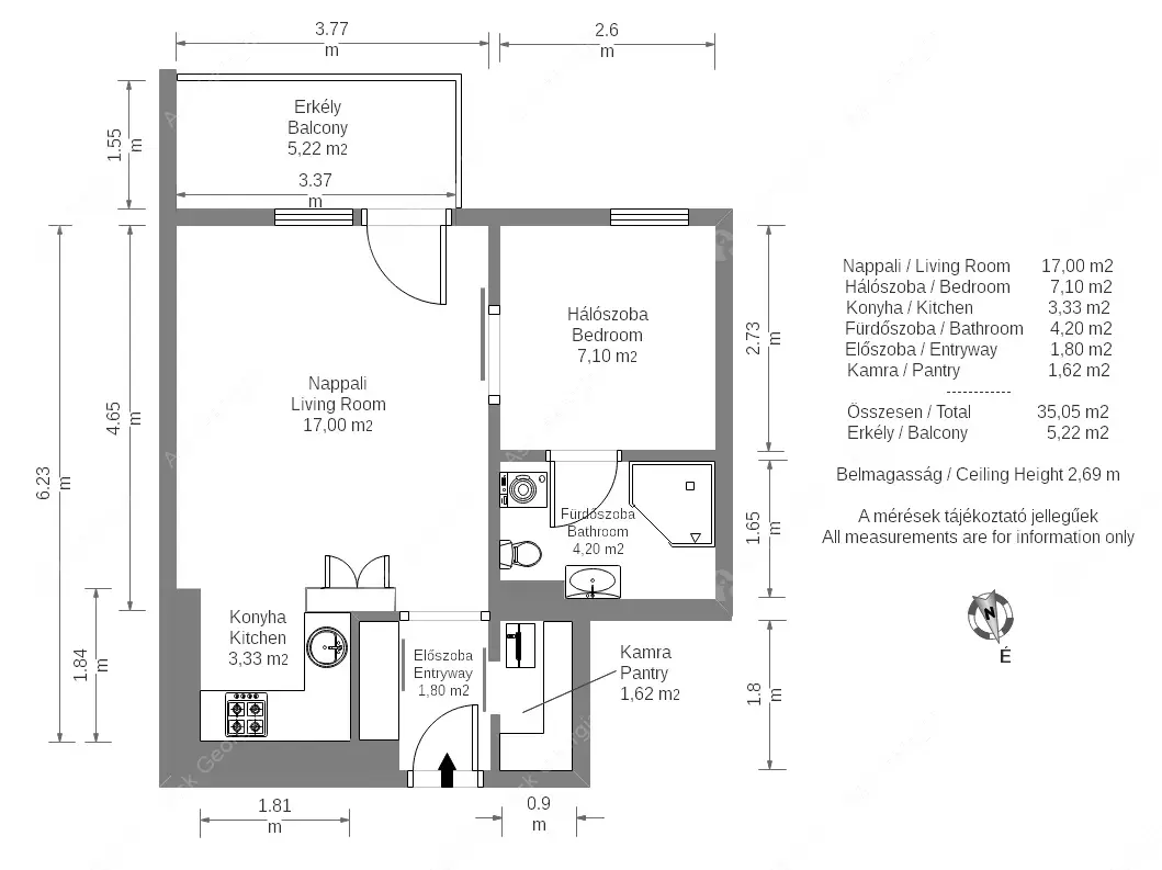 Kiadó albérlet 230000 Ft/hó áron: Budapest, XI. kerület  Bártfai utca. Mérete: 40 nm, 1 szobás | Alberlet.hu - 5597040