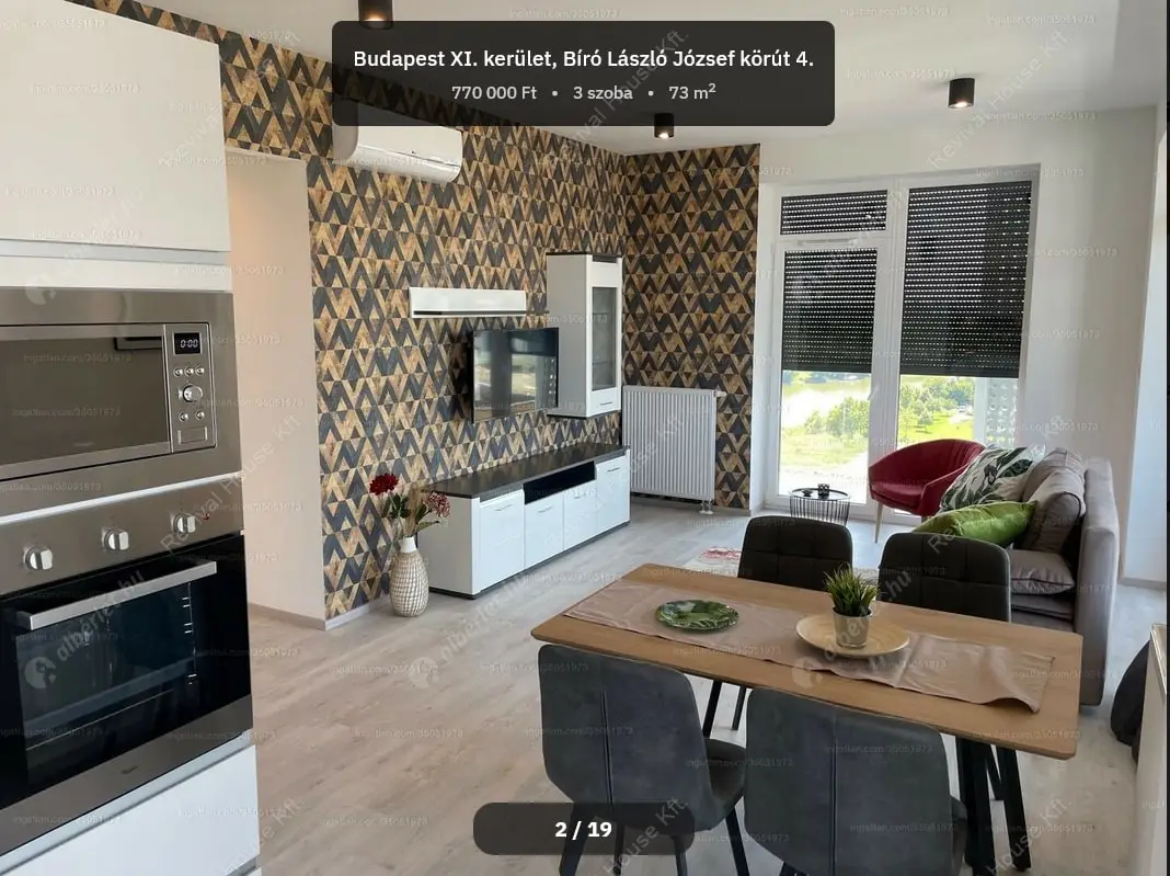 Kiadó albérlet 770000 Ft/hó áron: Budapest, XI. kerület  Bíró László József körút. Mérete: 73 nm, 3 szobás | Alberlet.hu - 6590941