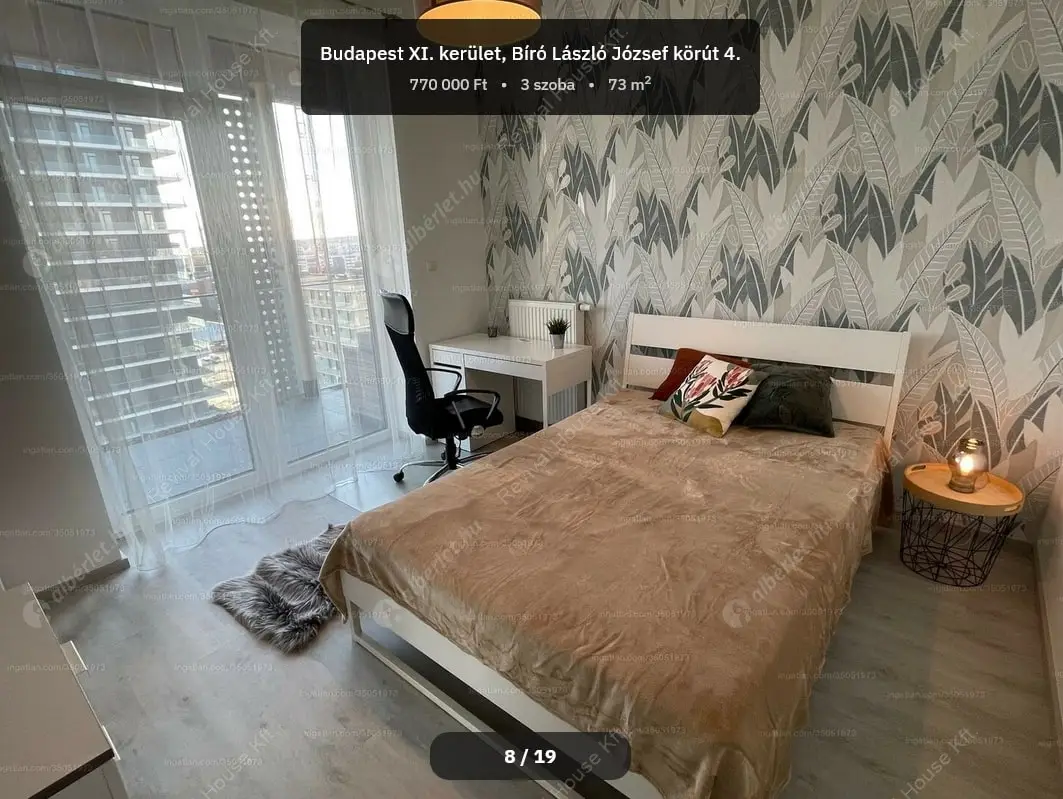 Kiadó albérlet 770000 Ft/hó áron: Budapest, XI. kerület  Bíró László József körút. Mérete: 73 nm, 3 szobás | Alberlet.hu - 6590947