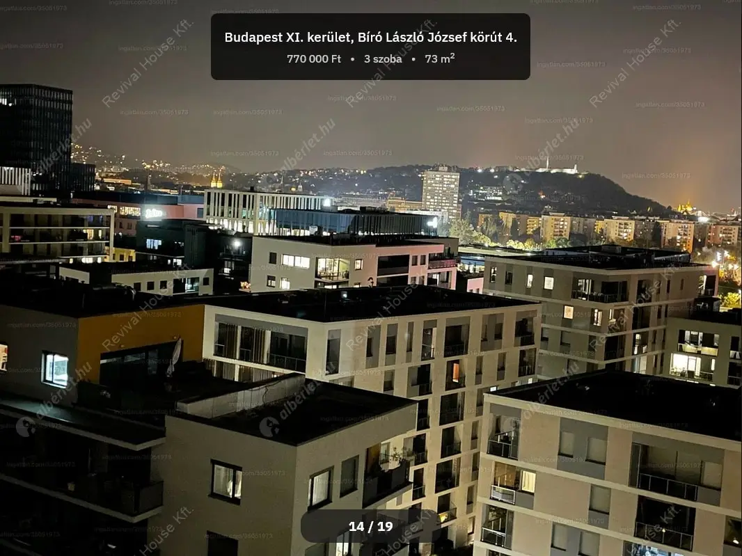 Kiadó albérlet 770000 Ft/hó áron: Budapest, XI. kerület  Bíró László József körút. Mérete: 73 nm, 3 szobás | Alberlet.hu - 6590953