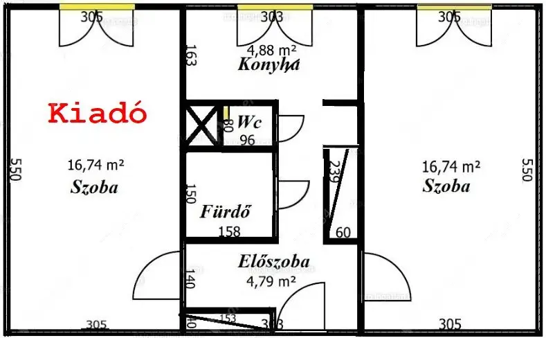 Kiadó albérlet 115000 Ft/hó áron: Budapest, XI. kerület  Etele út. Mérete: 50 nm, 2 szobás | Alberlet.hu - 6610753