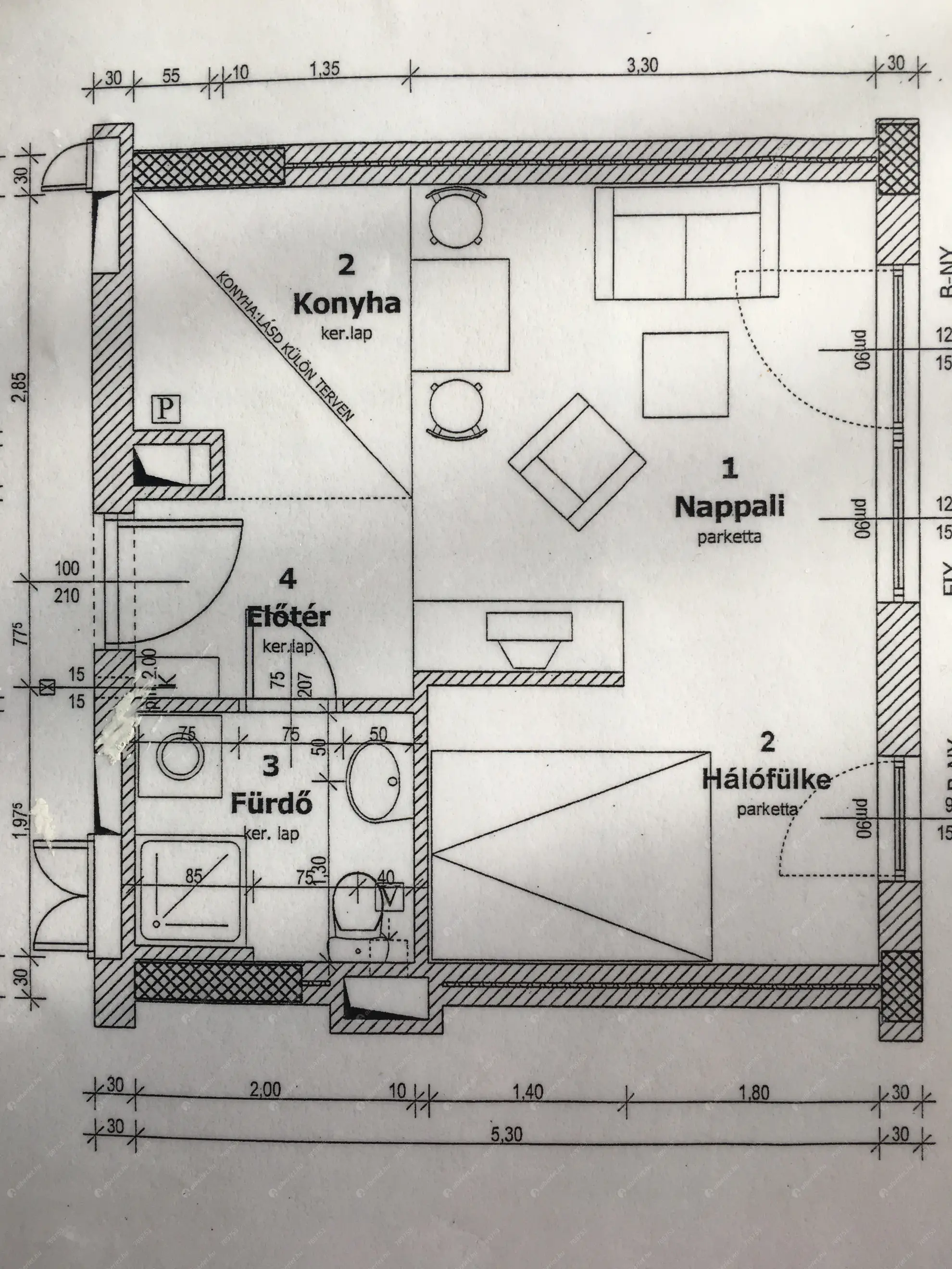 Kiadó albérlet 199000 Ft/hó áron: Budapest, XI. kerület  Fehérvári út. Mérete: 33 nm, 1 szobás | Alberlet.hu - 6560133