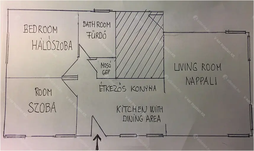 Kiadó albérlet 388000 Ft/hó áron: Budapest, XI. kerület  Görbe utca. Mérete: 90 nm, 3 szobás | Alberlet.hu - 6675863