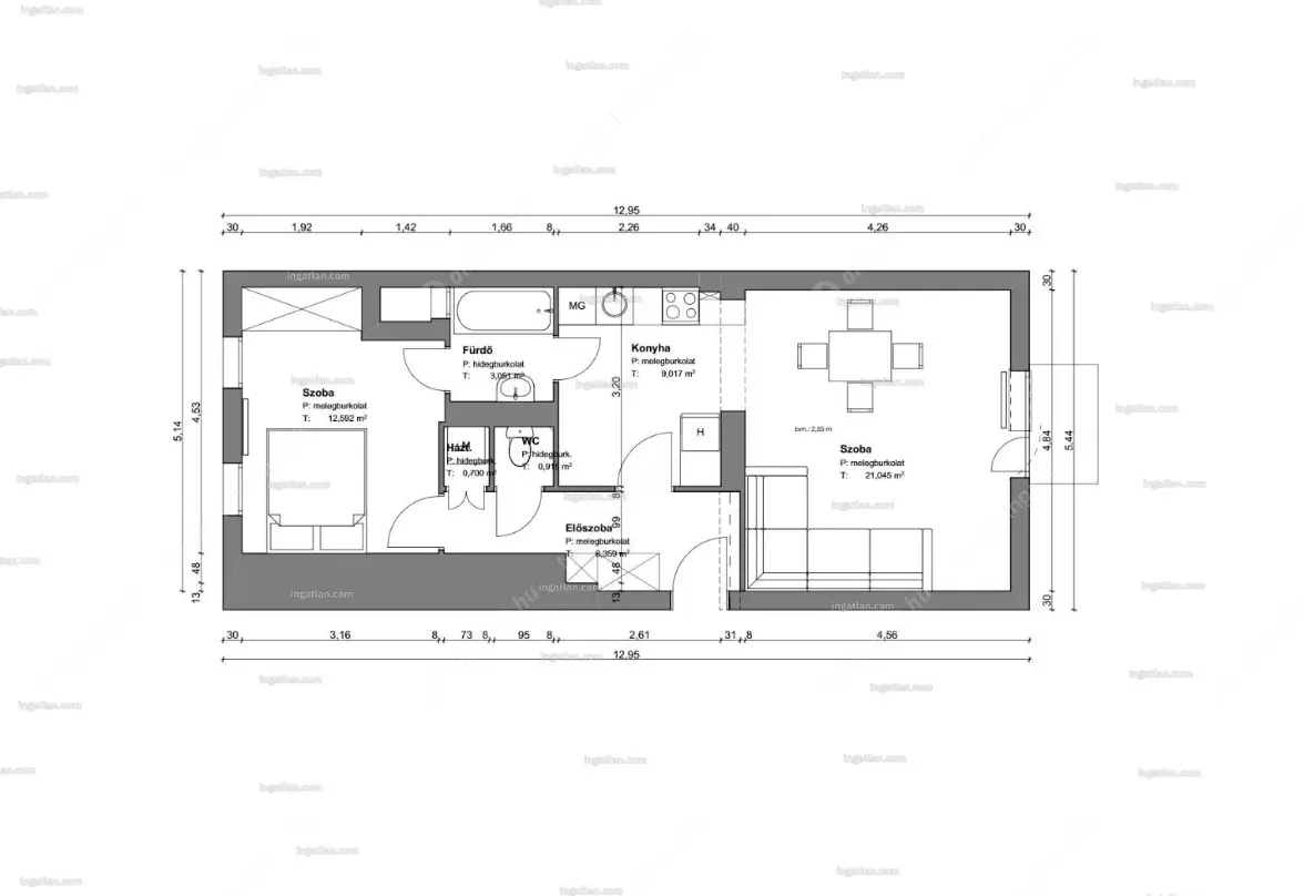 Kiadó albérlet 250000 Ft/hó áron: Budapest, XI. kerület  Karolina út. Mérete: 54 nm, 2 szobás | Alberlet.hu - 6624709