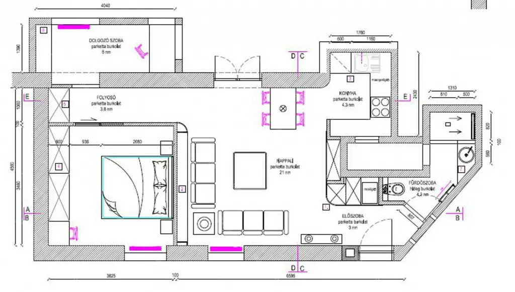 Kiadó albérlet 300000 Ft/hó áron: Budapest, XI. kerület  Kosztolányi Dezső tér. Mérete: 54 nm, 2 szobás | Alberlet.hu - 6677942