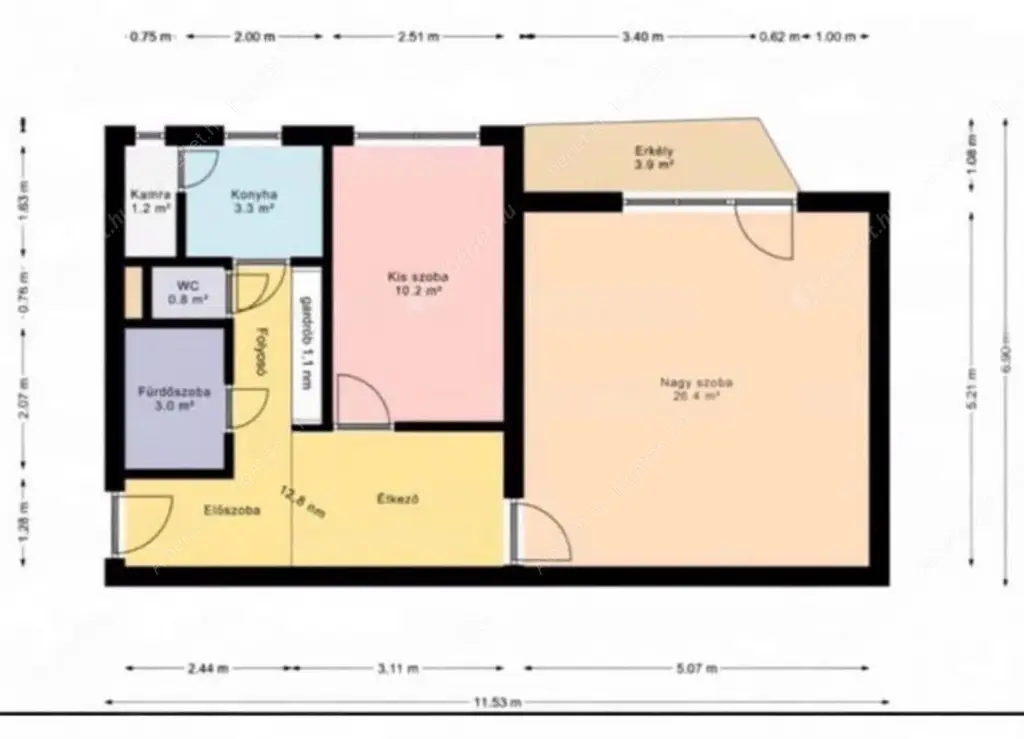 Kiadó albérlet 280000 Ft/hó áron: Budapest, XI. kerület  Ménesi út. Mérete: 64 nm, 2 szobás | Alberlet.hu - 6581712