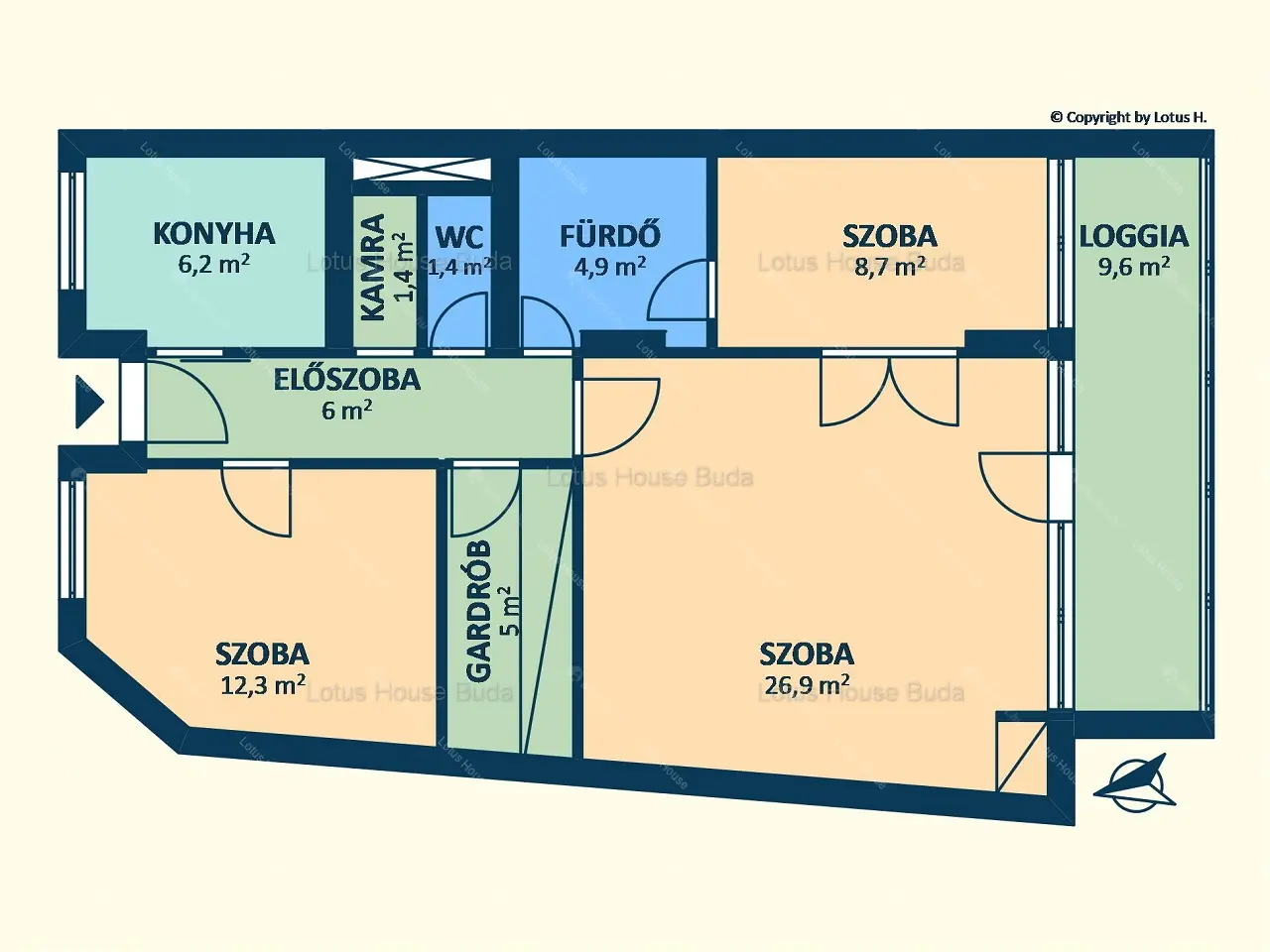 Kiadó albérlet 350000 Ft/hó áron: Budapest, XI. kerület  Október huszonharmadika utca. Mérete: 68 nm, 3 szobás | Alberlet.hu - 6645881