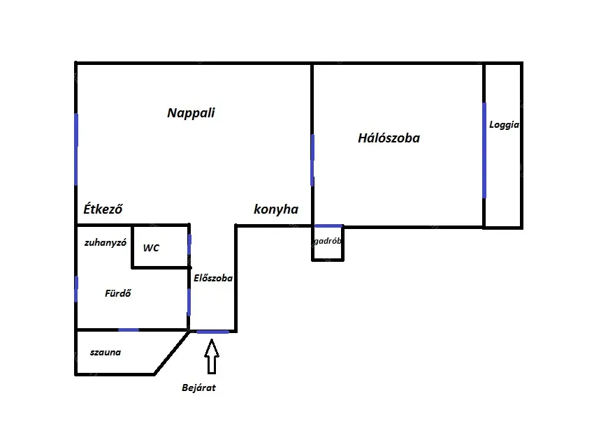 Kiadó albérlet 270000 Ft/hó áron: Budapest, XI. kerület  Szerémi sor. Mérete: 58 nm, 2 szobás | Alberlet.hu - 6700192
