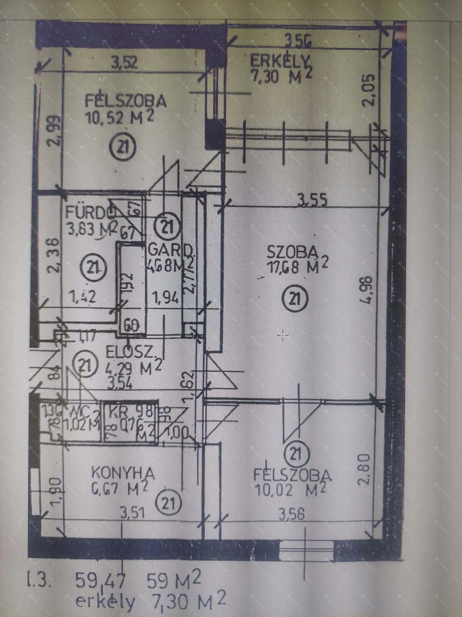 Kiadó albérlet 360000 Ft/hó áron: Budapest, XII. kerület  Abos utca. Mérete: 59 nm, 3 szobás | Alberlet.hu - 6628363