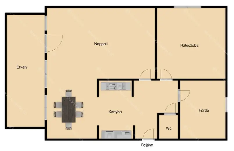 Kiadó albérlet 260000 Ft/hó áron: Budapest, XII. kerület  György Aladár utca. Mérete: 56 nm, 2 szobás | Alberlet.hu - 6657028