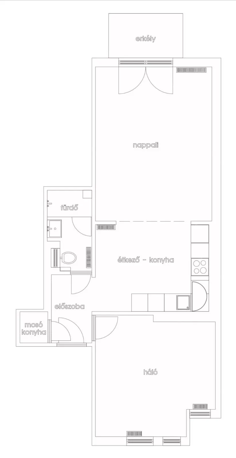 Kiadó albérlet 340000 Ft/hó áron: Budapest, XIII. kerület   . Mérete: 57 nm, 2 szobás | Alberlet.hu - 6651289