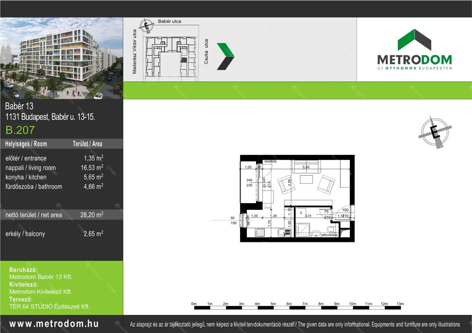 Kiadó albérlet 230000 Ft/hó áron: Budapest, XIII. kerület  Babér utca. Mérete: 28 nm, 1 szobás | Alberlet.hu - 6704752