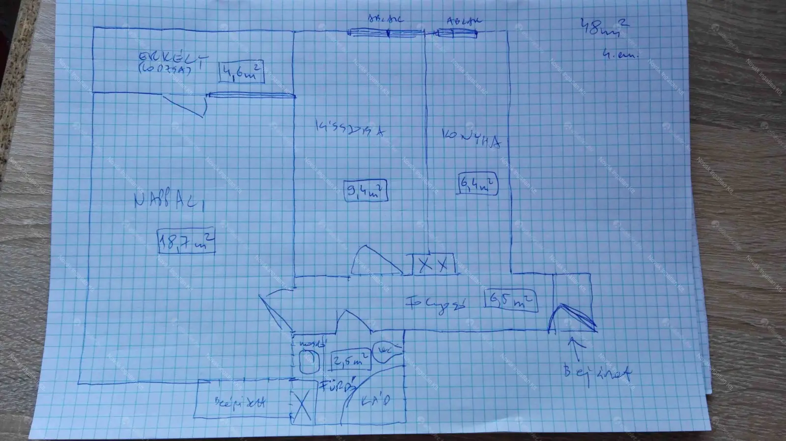 Kiadó albérlet 250000 Ft/hó áron: Budapest, XIII. kerület  Babér utca. Mérete: 48 nm, 1 szobás | Alberlet.hu - 6657771