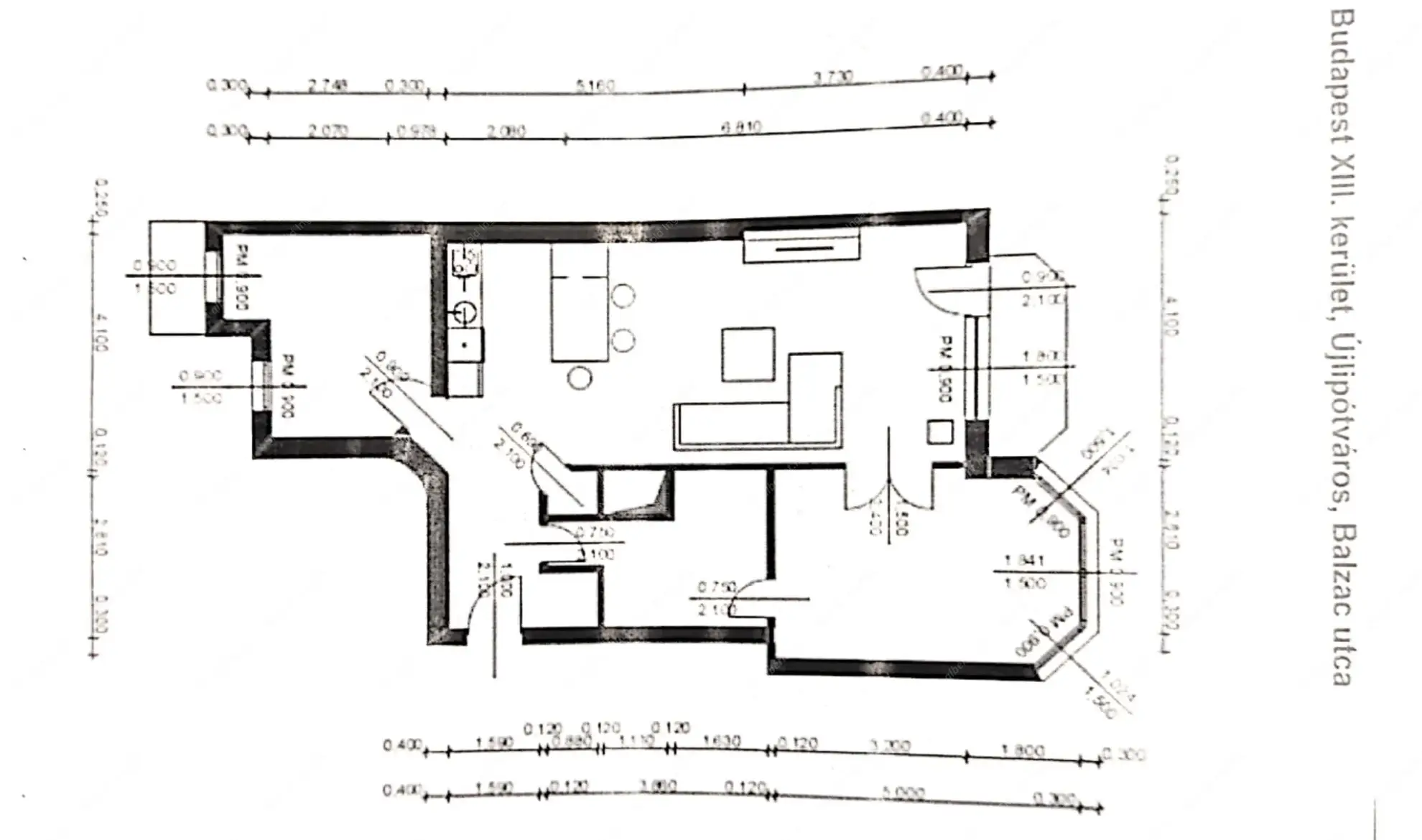 Kiadó albérlet 550000 Ft/hó áron: Budapest, XIII. kerület  Balzac utca. Mérete: 76 nm, 3 szobás | Alberlet.hu - 6564074