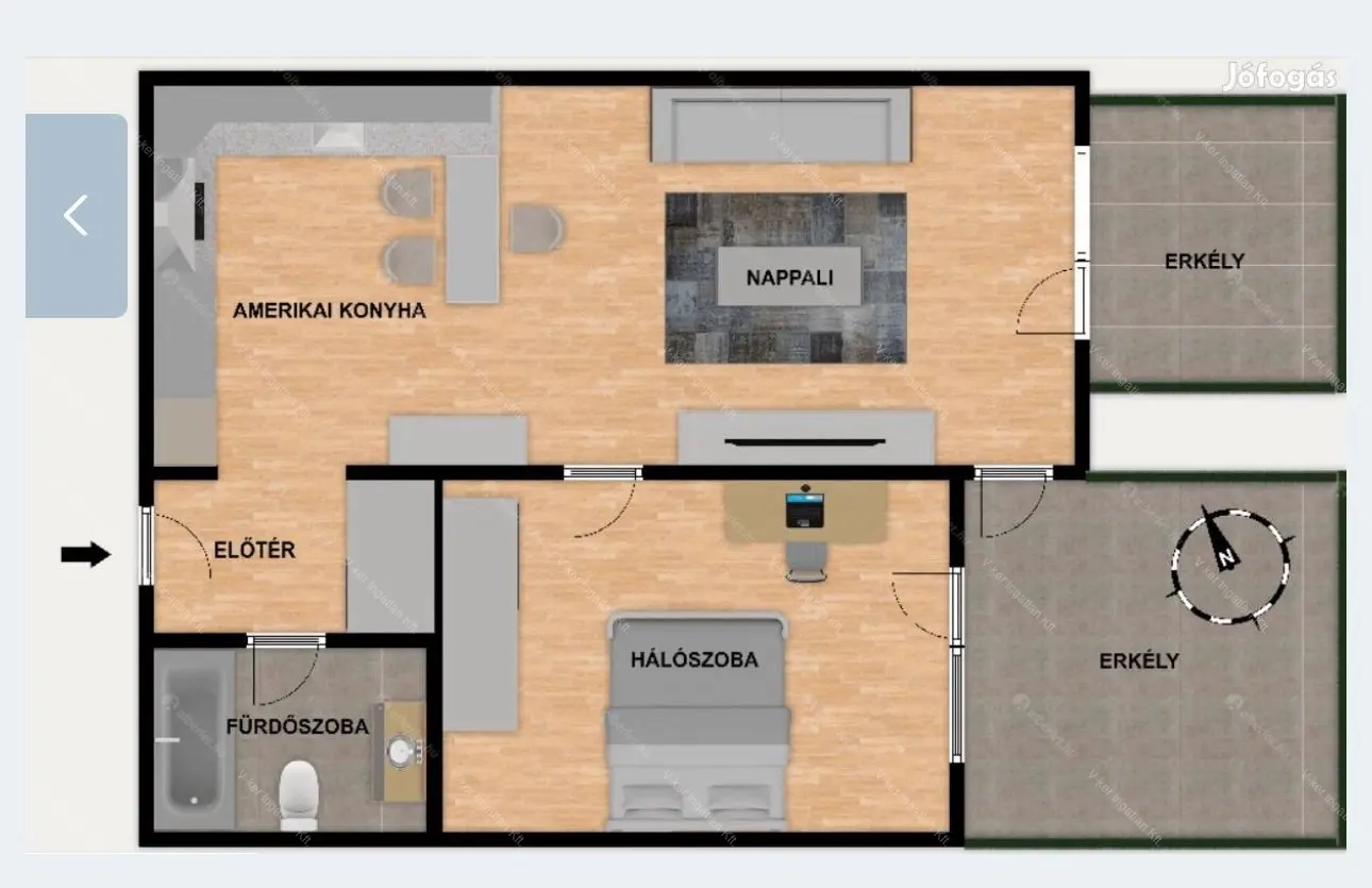 Kiadó albérlet 450000 Ft/hó áron: Budapest, XIII. kerület  Bessenyei utca. Mérete: 46 nm, 2 szobás | Alberlet.hu - 6708471