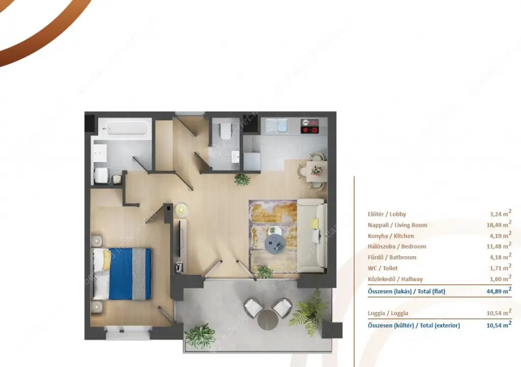 Kiadó albérlet 300000 Ft/hó áron: Budapest, XIII. kerület  Cserhalom utca. Mérete: 45 nm, 2 szobás | Alberlet.hu - 6633822