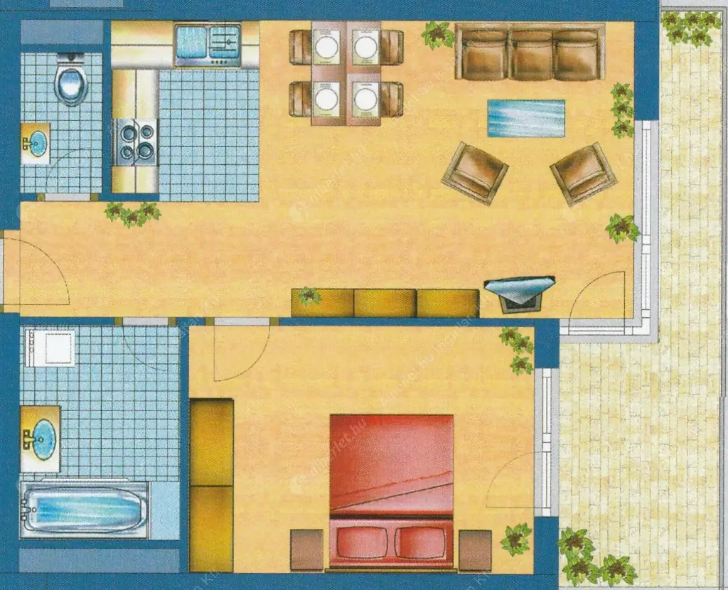 Kiadó albérlet 300000 Ft/hó áron: Budapest, XIII. kerület  Danubius utca. Mérete: 49 nm, 2 szobás | Alberlet.hu - 6593565