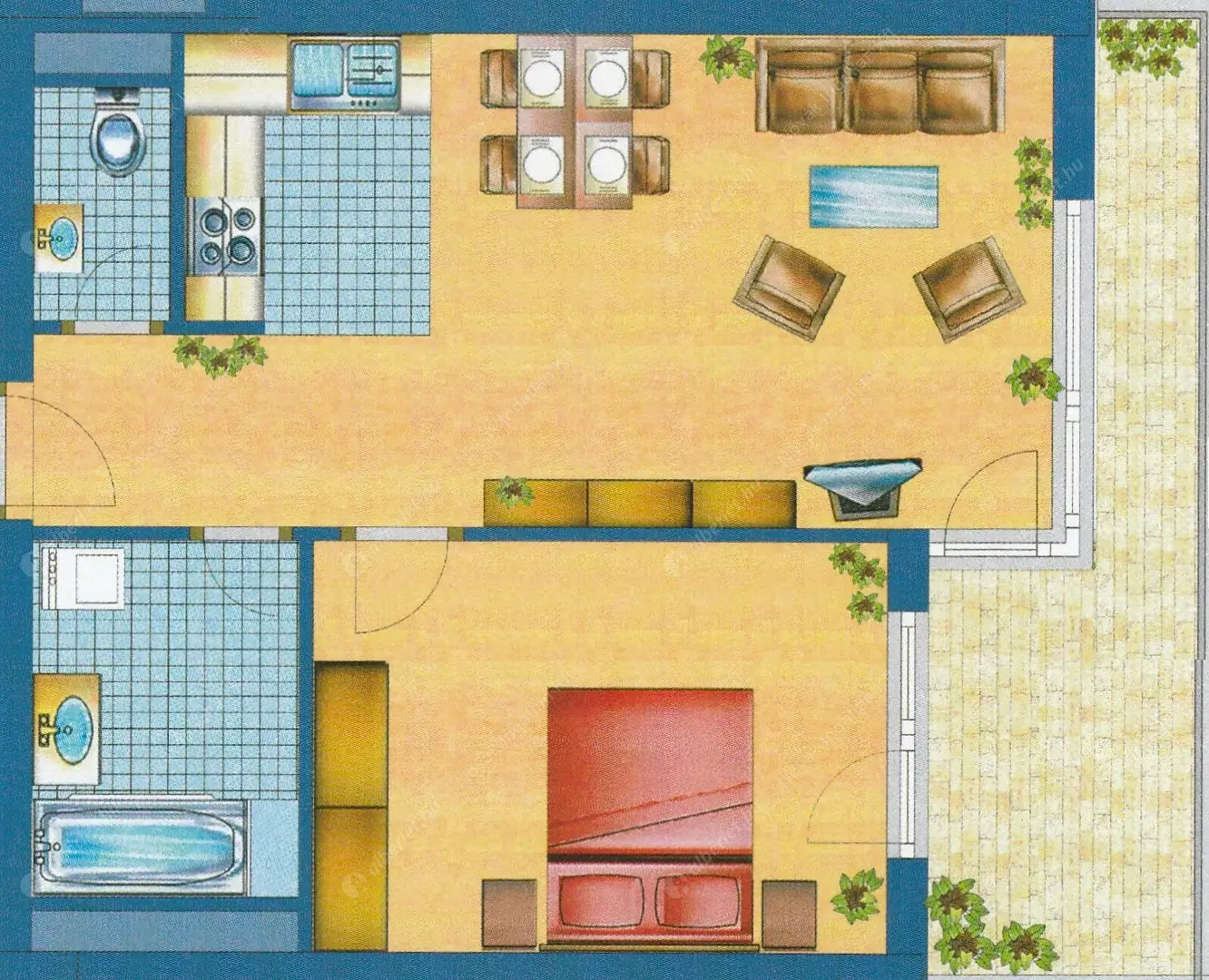 Kiadó albérlet 290000 Ft/hó áron: Budapest, XIII. kerület  Danubius utca. Mérete: 49 nm, 1 szobás | Alberlet.hu - 6620827