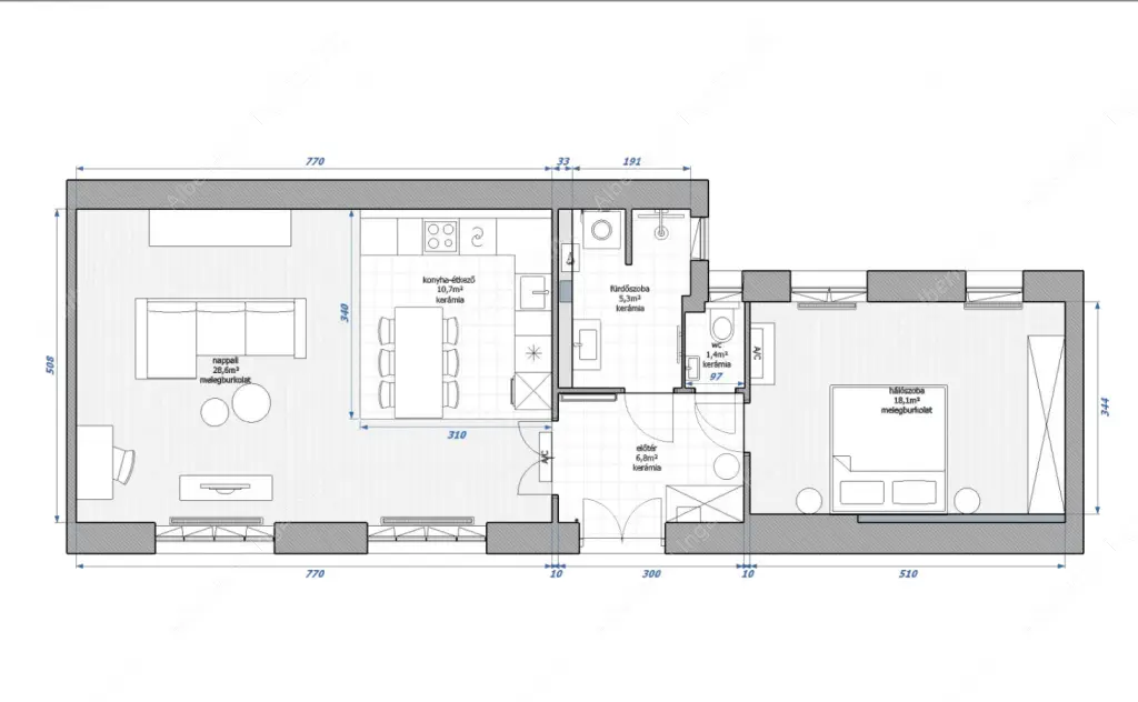 Kiadó albérlet 415000 Ft/hó áron: Budapest, XIII. kerület  Hegedűs Gyula utca. Mérete: 67 nm, 2 szobás | Alberlet.hu - 6614838