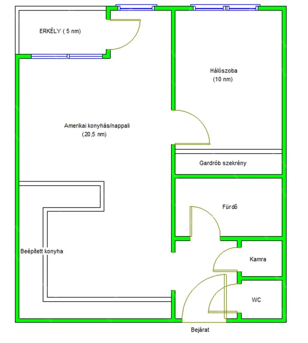 Kiadó albérlet 280000 Ft/hó áron: Budapest, XIII. kerület  Kárpát utca. Mérete: 45 nm, 1 szobás | Alberlet.hu - 6657809