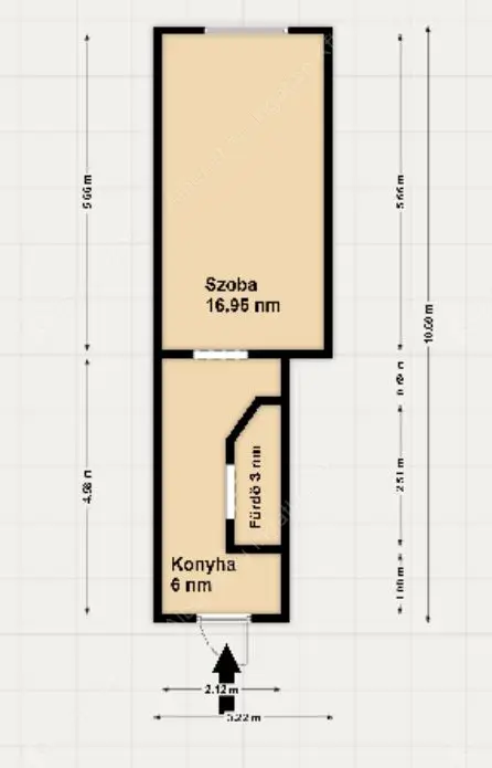Kiadó albérlet 190000 Ft/hó áron: Budapest, XIII. kerület  Kassák Lajos utca. Mérete: 27 nm, 1 szobás | Alberlet.hu - 6515854