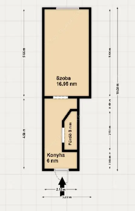 Kiadó albérlet 190000 Ft/hó áron: Budapest, XIII. kerület  Kassák Lajos utca. Mérete: 27 nm, 1 szobás | Alberlet.hu - 6578807
