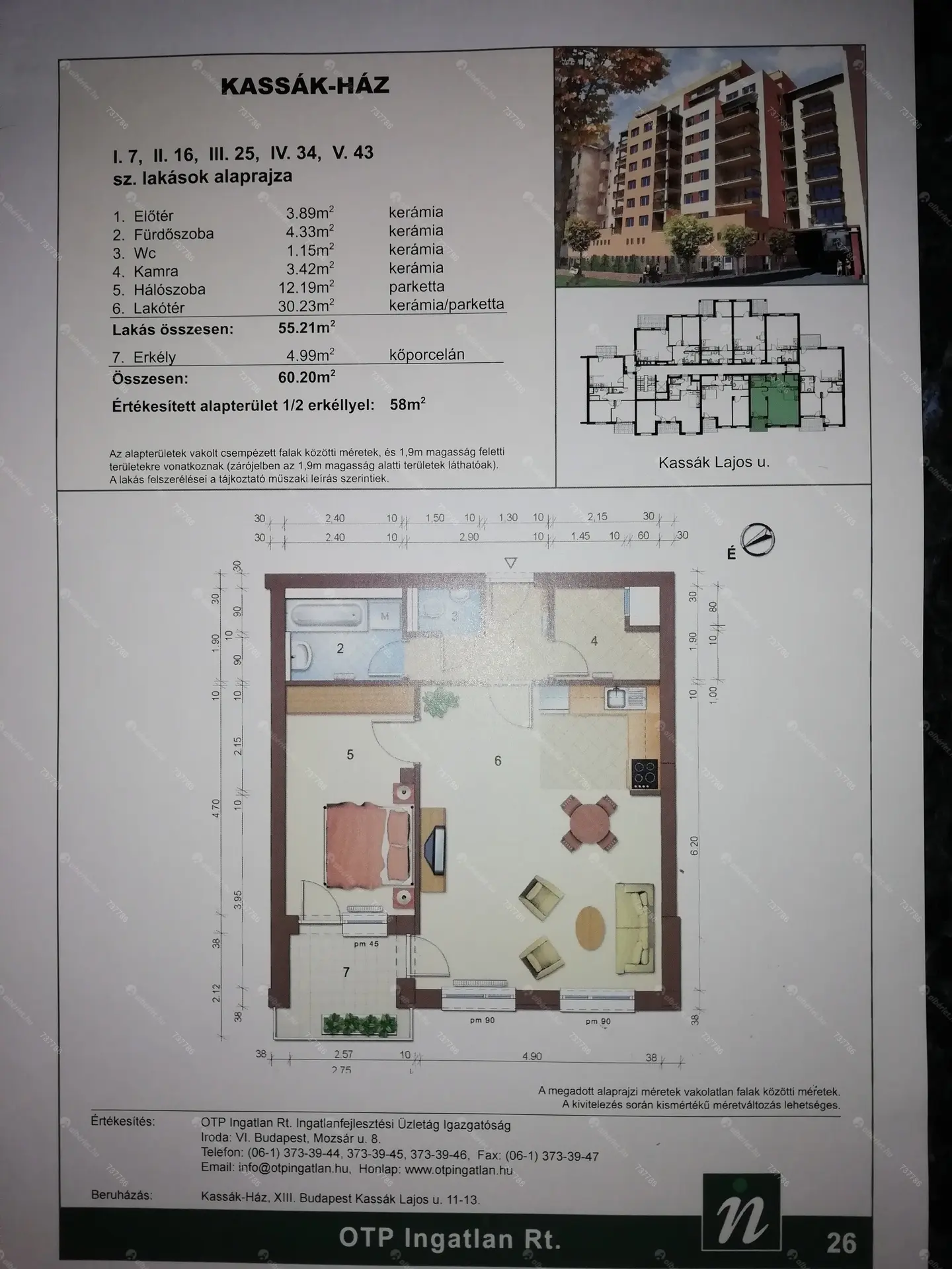 Kiadó albérlet 290000 Ft/hó áron: Budapest, XIII. kerület  Kassák Lajos utca. Mérete: 55 nm, 1 szobás | Alberlet.hu - 6125918