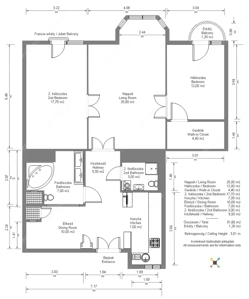 Kiadó albérlet 250000 Ft/hó áron: Budapest, XIII. kerület  Kresz Géza utca. Mérete: 91 nm, 3 szobás | Alberlet.hu - 5261443