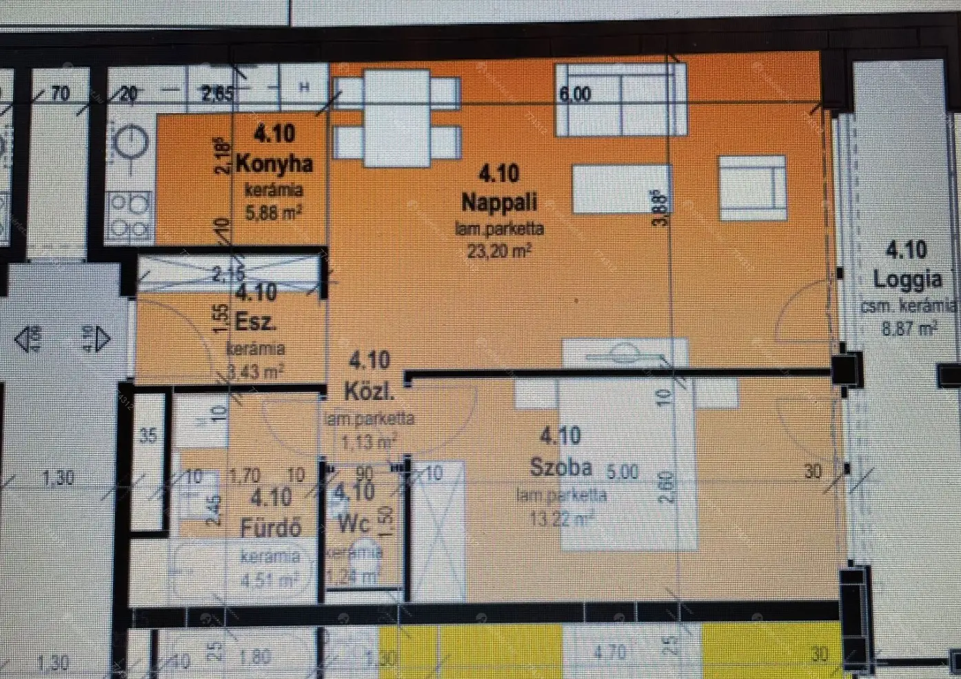 Kiadó albérlet 360000 Ft/hó áron: Budapest, XIII. kerület  Lehel utca. Mérete: 59 nm, 2 szobás | Alberlet.hu - 6646927