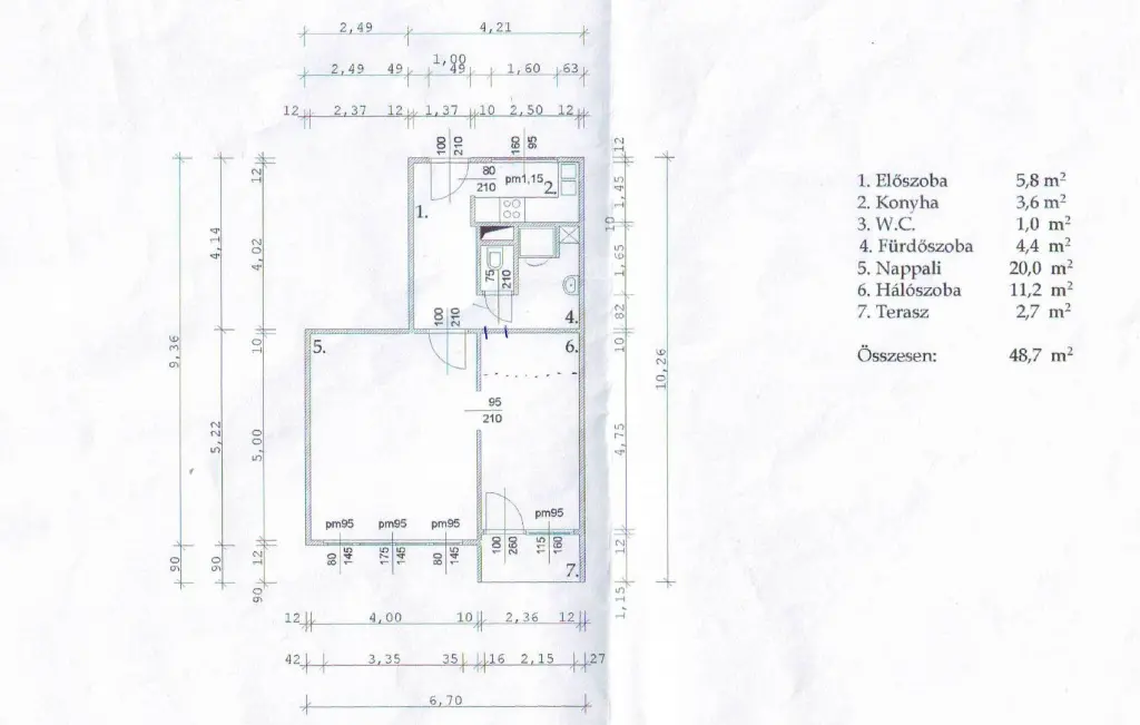 Kiadó albérlet 230000 Ft/hó áron: Budapest, XIII. kerület  Népfürdő utca. Mérete: 49 nm, 2 szobás | Alberlet.hu - 6686865