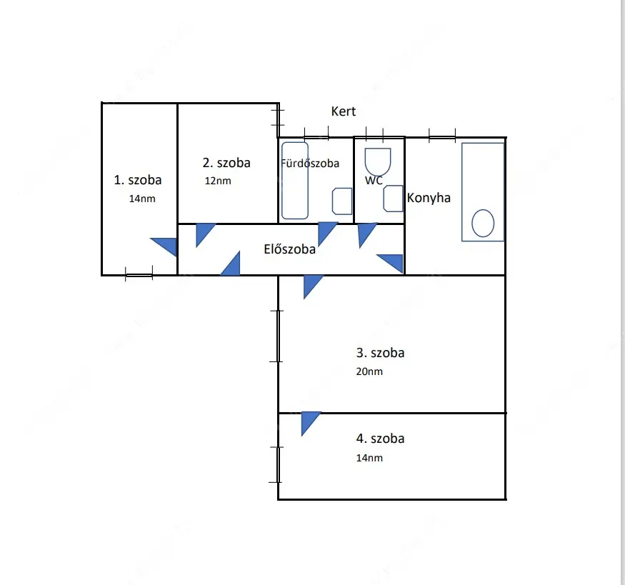 Kiadó albérlet 300000 Ft/hó áron: Budapest, XIII. kerület  Pannónia utca. Mérete: 79 nm, 3 szobás | Alberlet.hu - 6622112