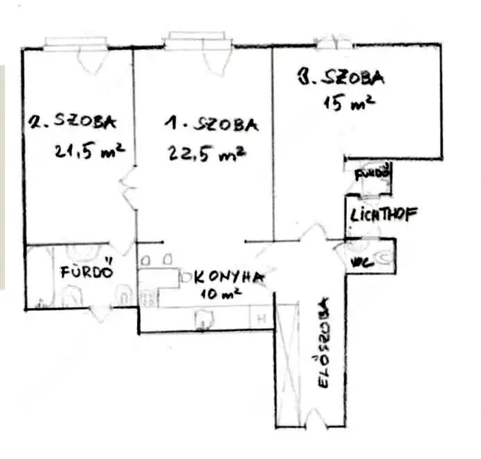 Kiadó albérlet 459000 Ft/hó áron: Budapest, XIII. kerület  Pozsonyi út. Mérete: 93 nm, 3 szobás | Alberlet.hu - 6581721