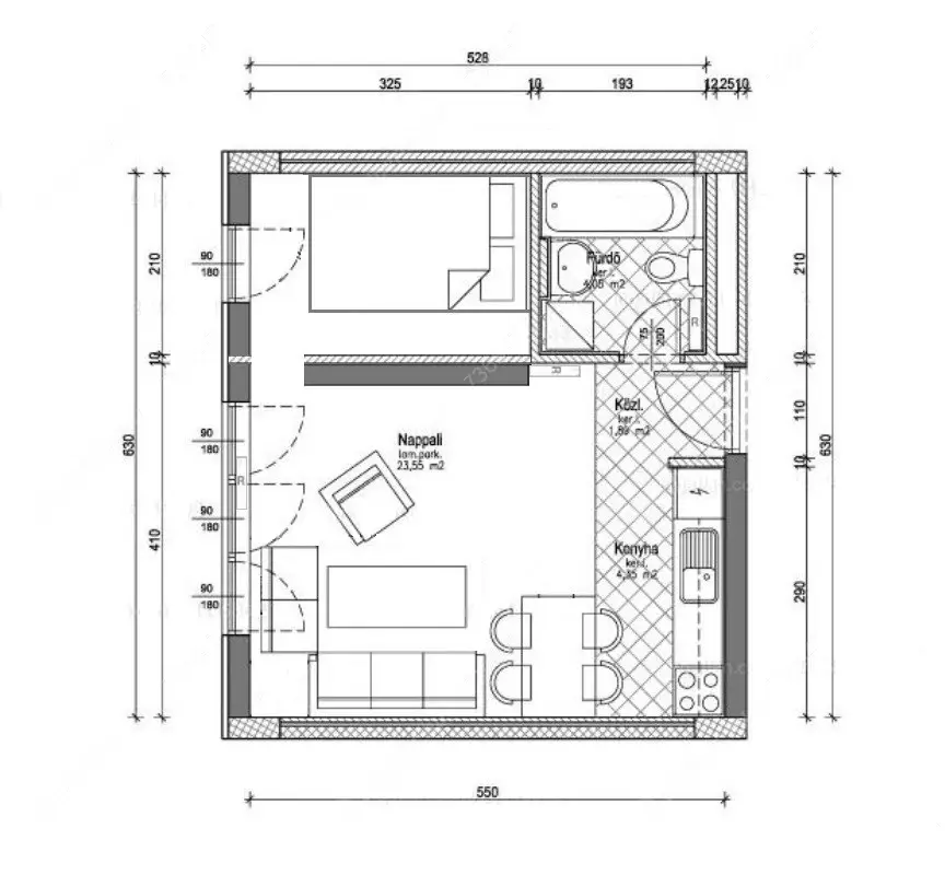Kiadó albérlet 230000 Ft/hó áron: Budapest, XIII. kerület  Röppentyű utca. Mérete: 40 nm, 1 szobás | Alberlet.hu - 6110715