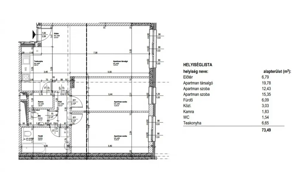 Kiadó albérlet 413000 Ft/hó áron: Budapest, XIII. kerület  Röppentyű utca. Mérete: 73 nm, 3 szobás | Alberlet.hu - 6667814
