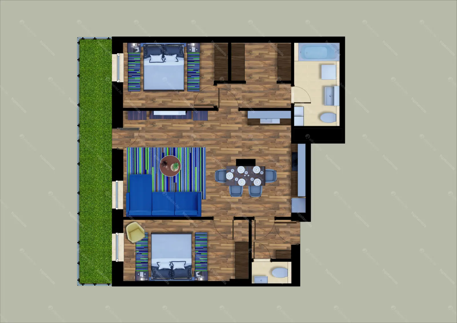 Kiadó albérlet 454000 Ft/hó áron: Budapest, XIII. kerület  Röppentyű utca. Mérete: 77 nm, 3 szobás | Alberlet.hu - 6649375