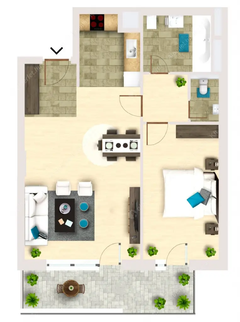 Kiadó albérlet 330000 Ft/hó áron: Budapest, XIII. kerület  Szabolcs utca. Mérete: 54 nm, 2 szobás | Alberlet.hu - 6605496