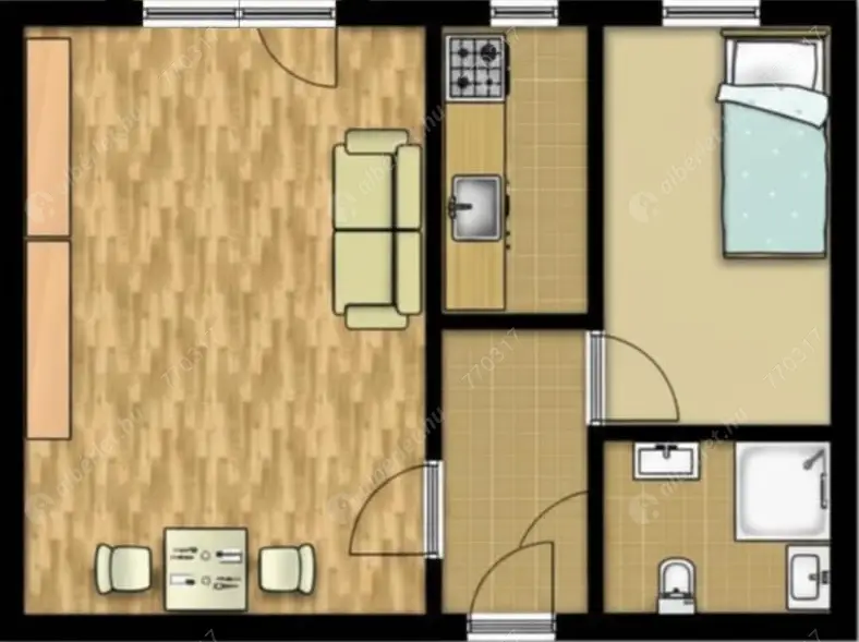 Kiadó albérlet 220000 Ft/hó áron: Budapest, XIII. kerület  Üteg utca. Mérete: 35 nm, 1 szobás | Alberlet.hu - 6570440